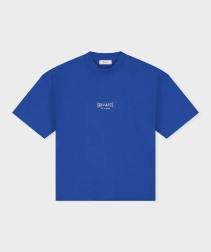 EQUALITÉ: CHLOÉ BOXY TEE BLUE
