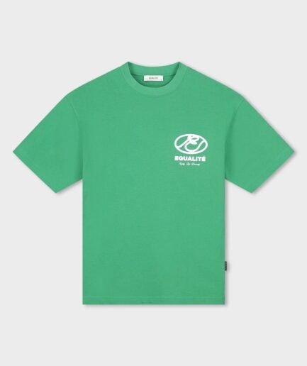 EQUALITÉ: ARID OVERSIZED TEE FOREST GREEN