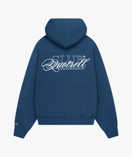 QUOTRELL FUTURA HOODIE | NAVY/WHITE