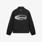 QUOTRELL JOSH COACH JACKET | BLACK/WHITE