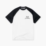 JORCUSTOM HANDSCRIPT2.0 RAGLAN T-SHIRT WHITE-BLACK