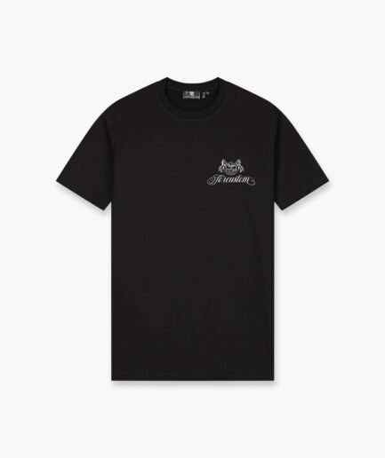 JORCUSTOM HANDSCRIPT2.0 SLIM FIT T-SHIRT BLACK