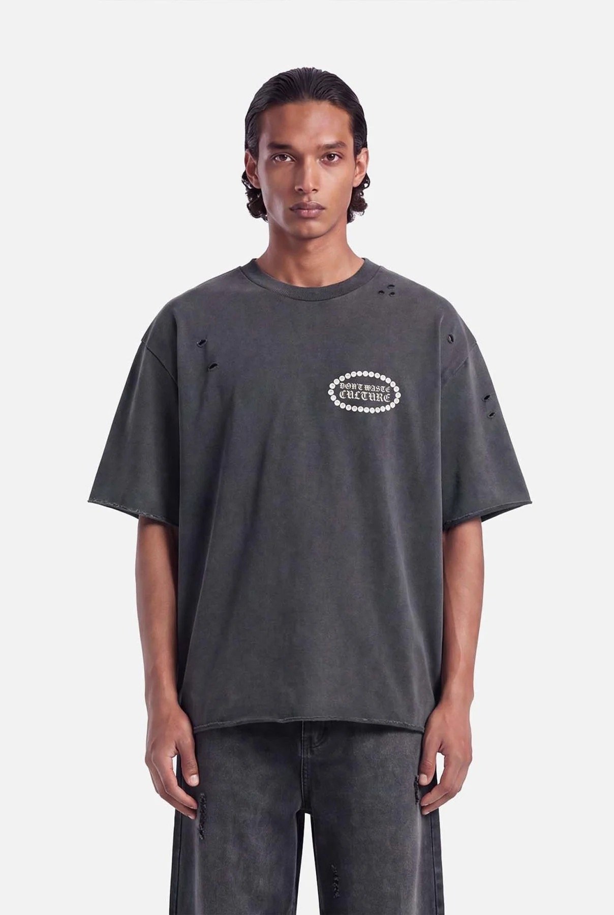 DON'T WASTE CULTURE ALUNE T-SHIRT | BLACK
