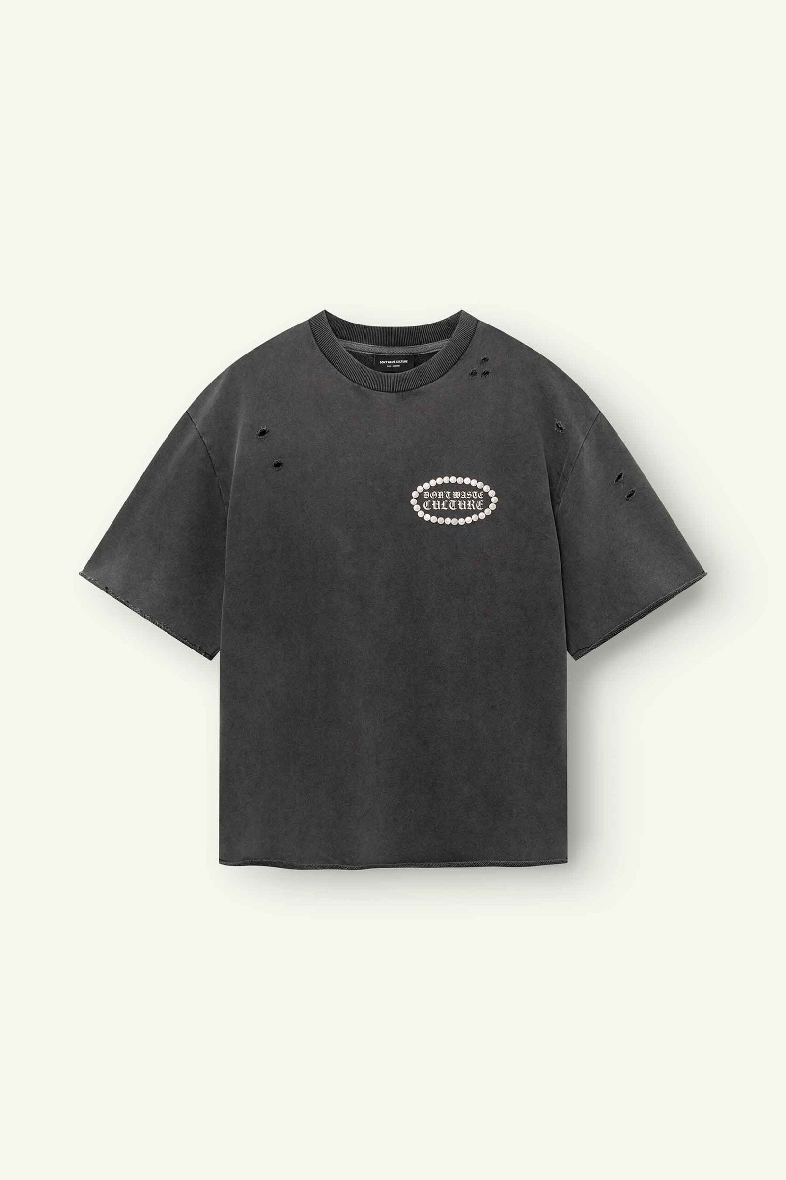 DON'T WASTE CULTURE ALUNE T-SHIRT | BLACK
