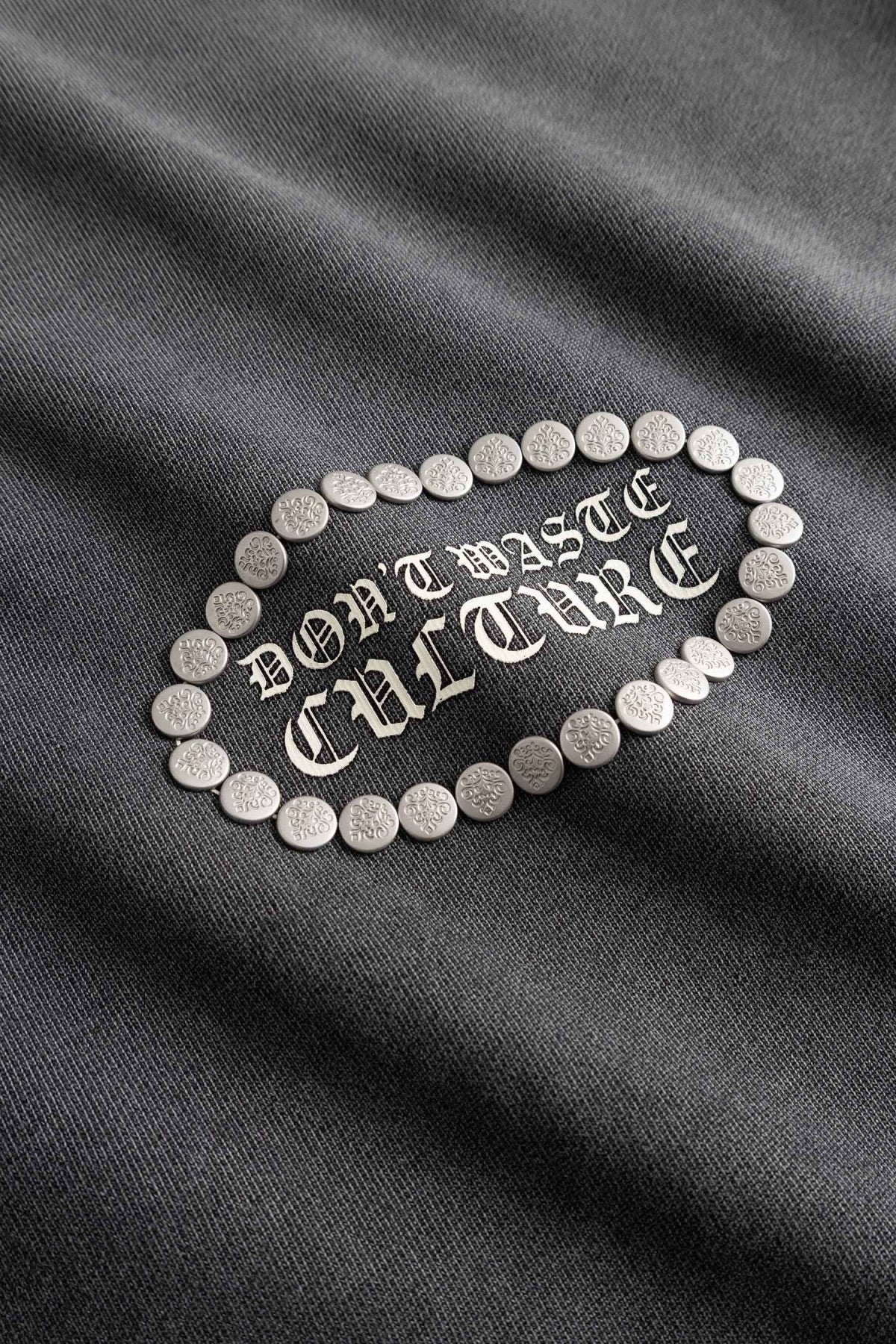 DON'T WASTE CULTURE ALUNE T-SHIRT | BLACK