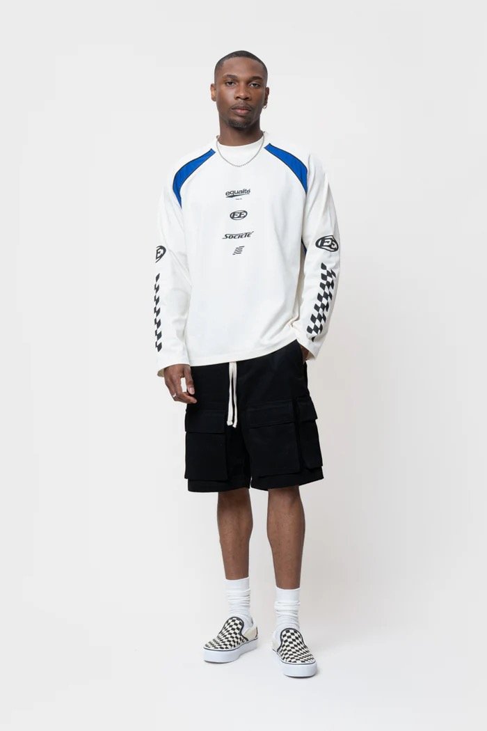 EQUALITÉ LAP LONGSLEEVE TEE OFF-WHITE