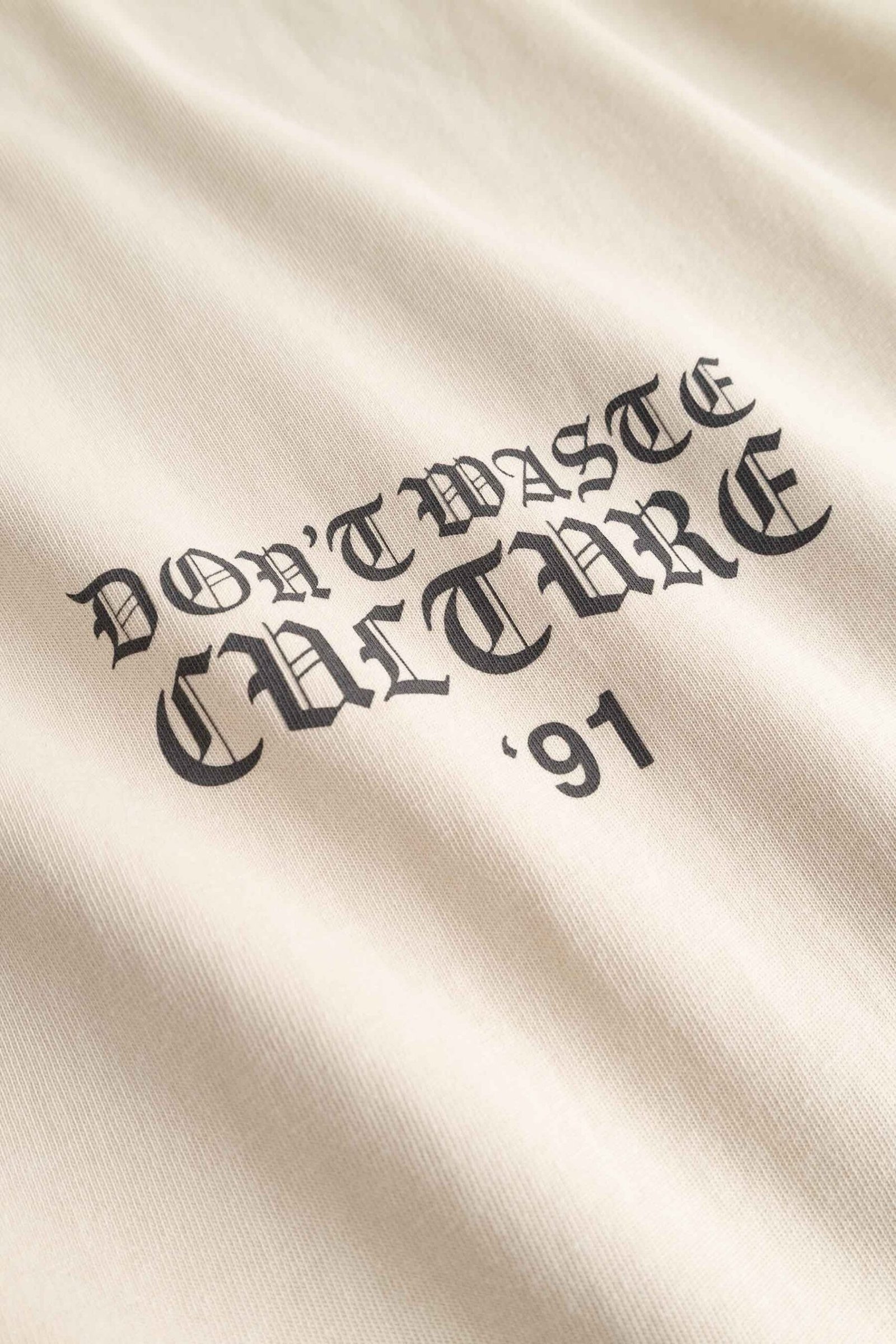DON'T WASTE CULTURE FINA LONGSLEEVE | BEIGE