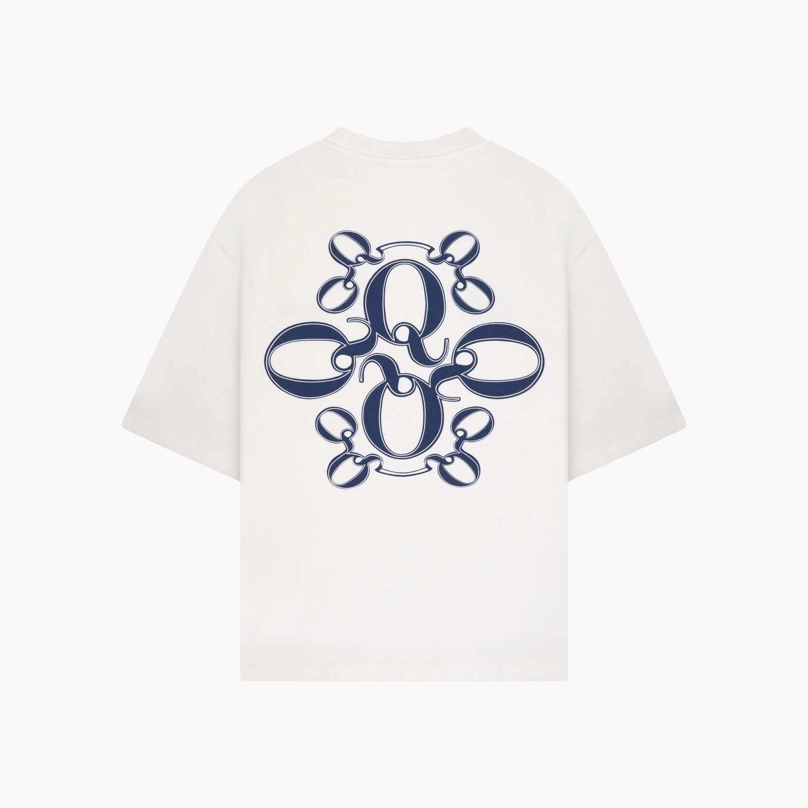 QUOTRELL INSIGNIA TEE | WHITE/BLUE