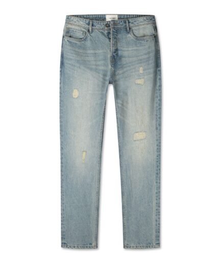 Pure Path: the Eric regular fit jeans denim blue green w1566