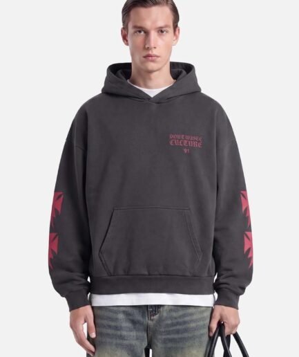 DON'T WASTE CULTURE ARINA HOODIE | DARK GREY