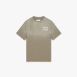 CROYEZ SPRAYED ATELIER T-SHIRT | DUSTY OLIVE
