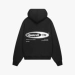 QUOTRELL EMBLEM HOODIE | BLACK/WHITE