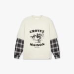 Croyez Layered Race T-Shirt | Light Beige