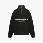 QUOTRELL JACE STUDIO ZIP UP | BLACK/WHITE