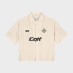 EQUALITÉ: JERSEY BOXY SHIRT BEIGE