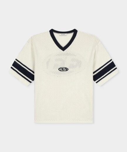EQUALITÉ CHARLES KNIT JERSEY TEE OFF-WHITE