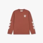 Croyez Rockstar Longsleeve T-Shirt | Melted Red