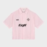 EQUALITÉ: JERSEY BOXY SHIRT PINK