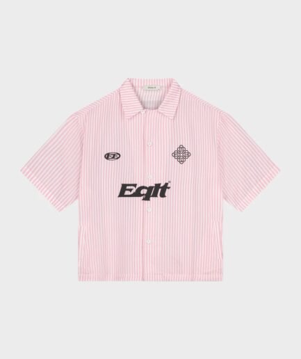 EQUALITÉ: JERSEY BOXY SHIRT PINK