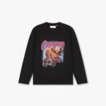Croyez Midnight Eagle Longsleeve T-Shirt | Black