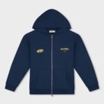 EQUALITÉ STAY EQUAL OVERSIZED FULL ZIP HOODIE NAVY