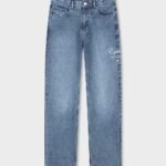 EQUALITÉ: SIGNATURE STRAIGHT FIT JEANS BLUE