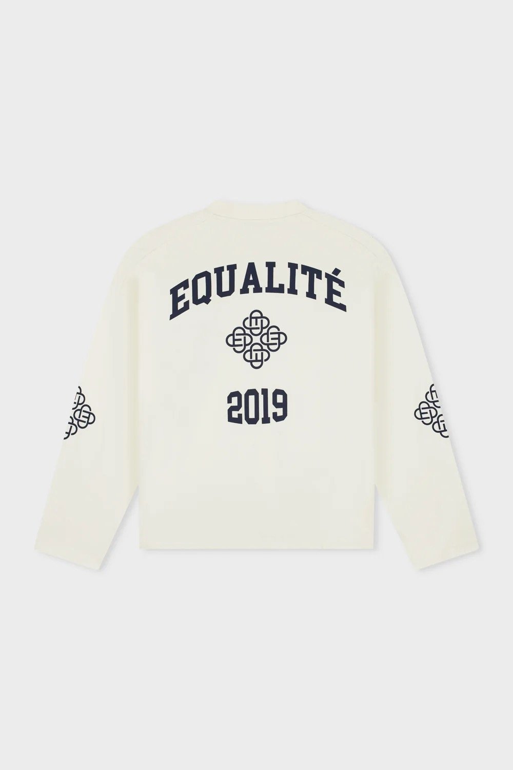 EQUALITÉ ISA OVERSIZED LONGSLEEVE TEE OFF-WHITE