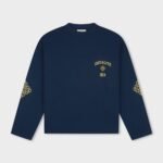 EQUALITÉ ISA OVERSIZED LONGSLEEVE TEE WASHED NAVY