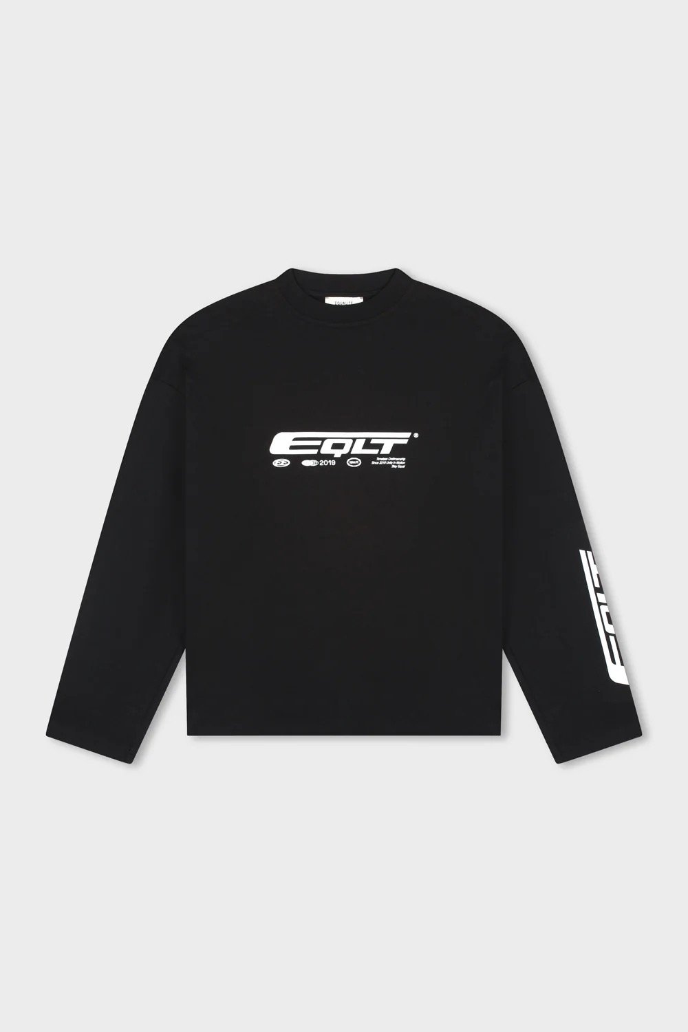 EQUALITÉ EQLT OVERSIZED LONGSLEEVE TEE BLACK