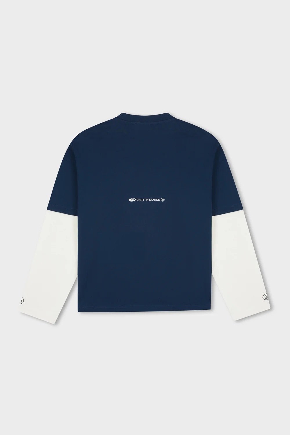 EQUALITÉ CELESTE DOUBLE LAYER LONGSLEEVE TEE NAVY