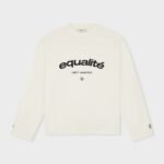 EQUALITÉ CELESTE OVERSIZED LONGSLEEVE TEE OFF-WHITE