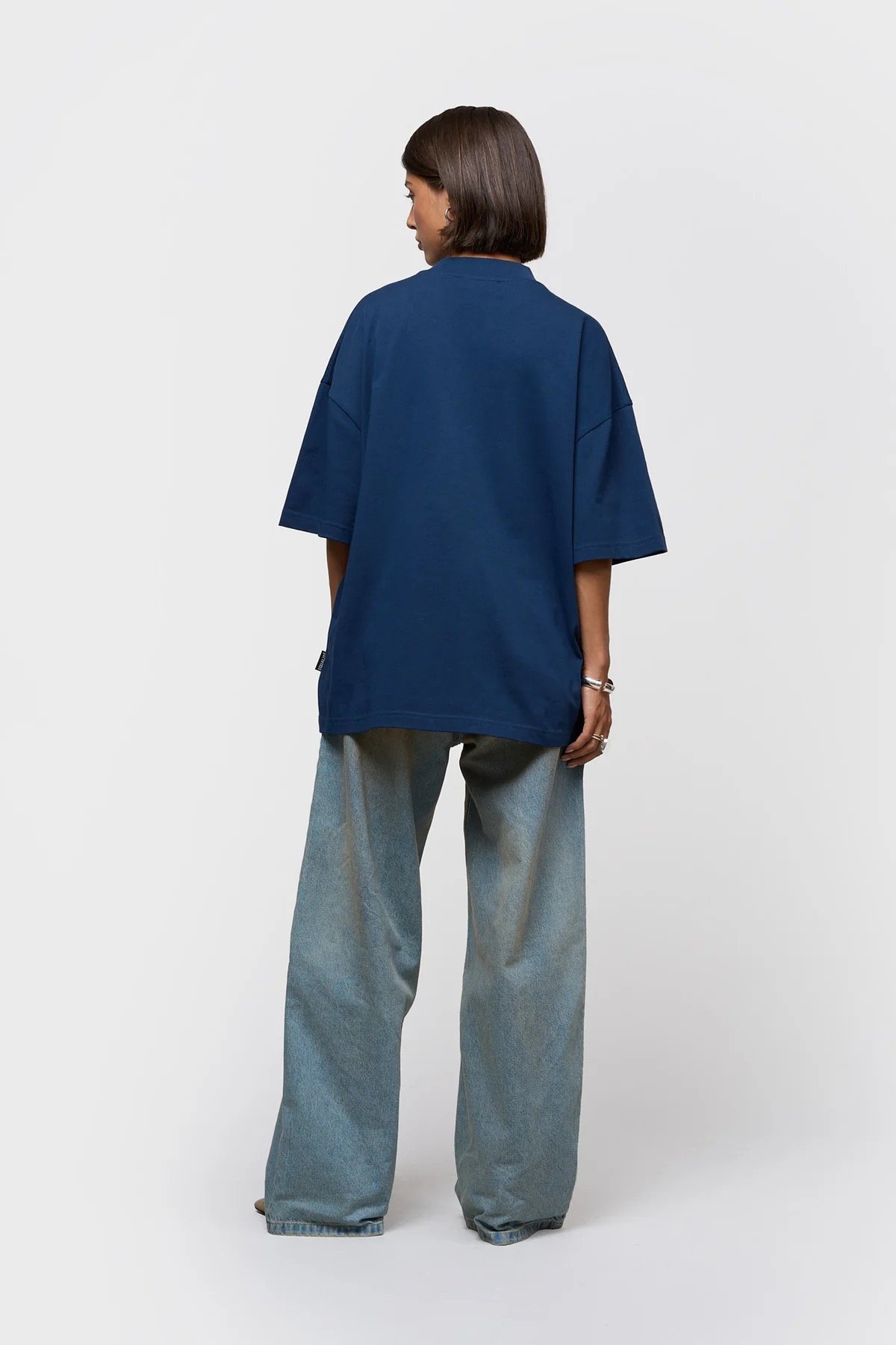 EQUALITÉ COLLECTIVE BOXY TEE NAVY