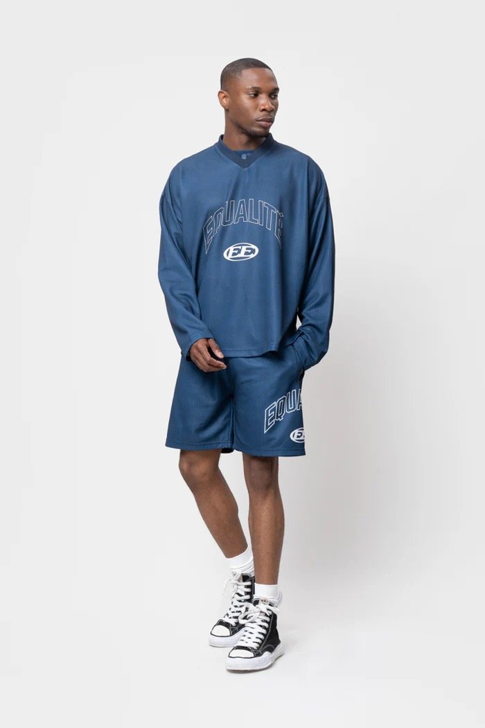 EQUALITÉ SENNA MESH LONGSLEEVE JERSEY NAVY