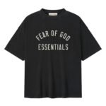 FEAR OF GOD ESSENTIALS 90'S TEE - BLACK