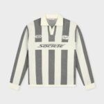 EQUALITÉ LOUIS KNIT LONGSLEEVE JERSEY OFF-WHITE & GREY