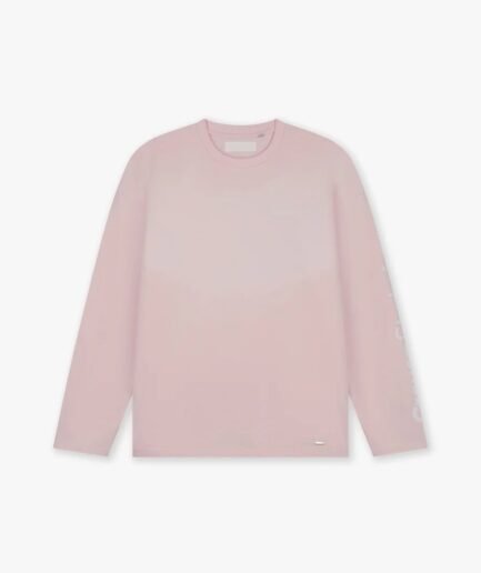 Croyez Studio Faded Longsleeve T-Shirt | Pink