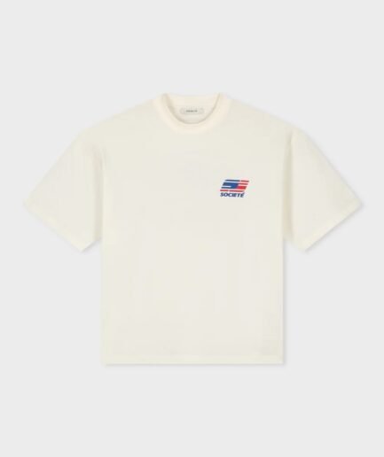 EQUALITÉ HUNTER BOXY TEE OFF-WHITE