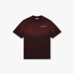 Croyez Studio Faded T-Shirt | Raisin Red