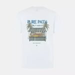 PURE PATH: THE FRUIT STAND T-SHIRT LIGHT-BLUE 25020103
