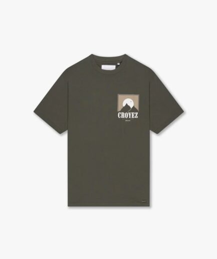 CROYEZ SLOPES T-SHIRT | DUSTY OLIVE