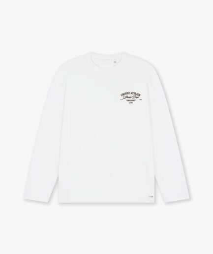 Croyez Studio Dept Longsleeve T-Shirt | White