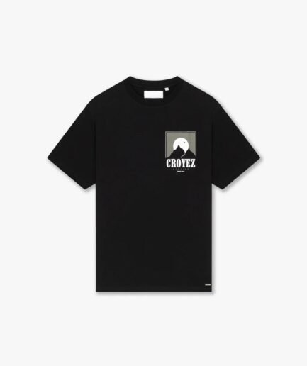 CROYEZ SLOPES T-SHIRT | BLACK