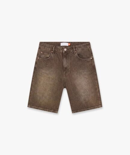 Croyez CD2 Washed Denim Shorts | Washed Brown