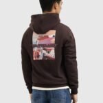 Pure Path: Wasteland Studios Hoodie 25030317 Dark Brown