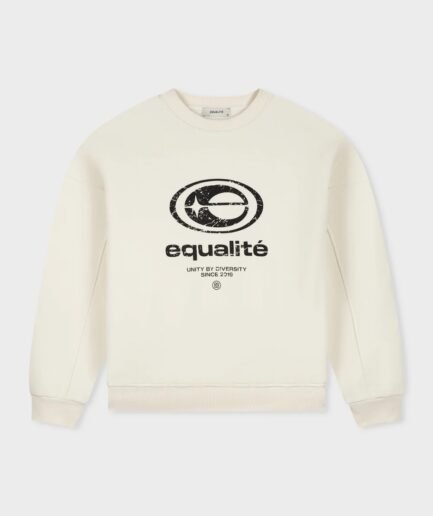 EQUALITÉ ELAN OVERSIZED SWEATER OFF-WHITE