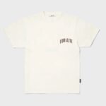 EQUALITÉ: OLIVER OVERSIZED TEE OFF-WHITE & BROWN