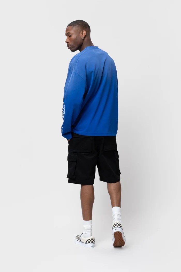 EQUALITÉ JAX LONGSLEEVE TEE BLUE