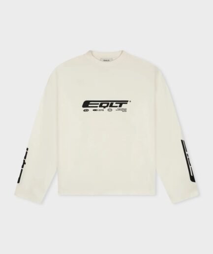 EQUALITÉ EQLT OVERSIZED LONGSLEEVE TEE OFF-WHITE