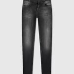 Pure Path: THE JONE SKINNY FIT JEANS W3003 DARK GREY