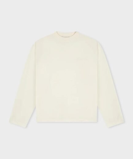 EQUALITÉ SIGNATURE OVERSIZED LONGSLEEVE TEE– NOOS OFF-WHITE